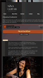Mobile Screenshot of ninaguitar.co.za